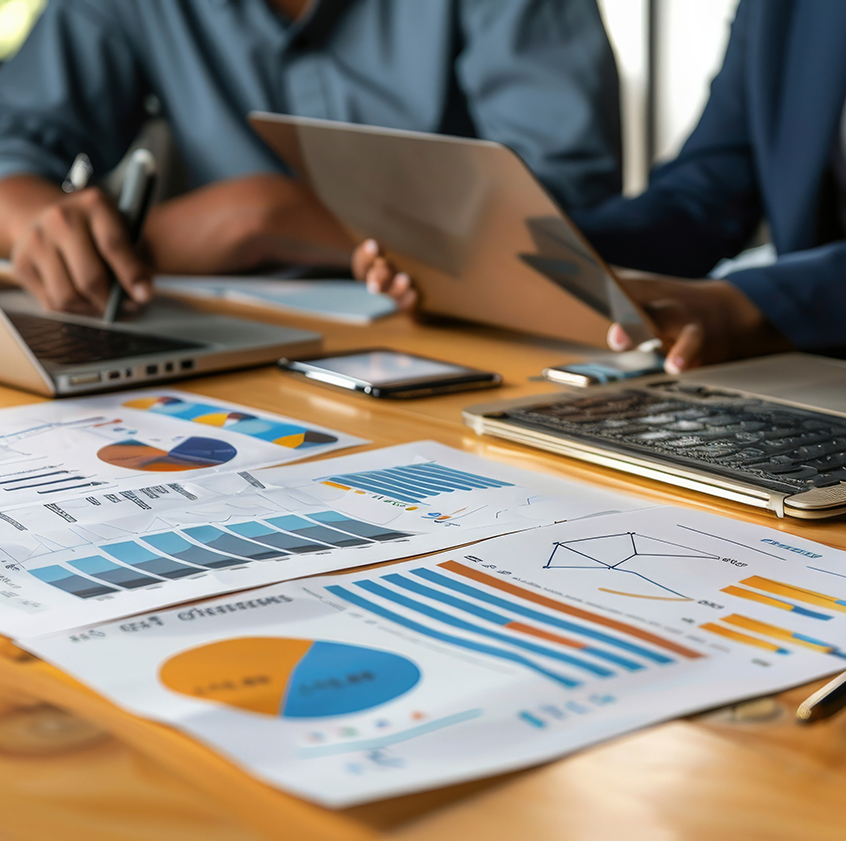 Financial planning meeting